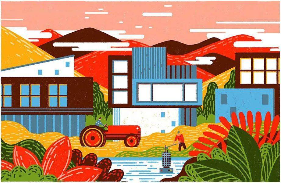 画面|四步艺术扁平插画！