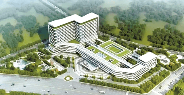 项目建成后作为黄陂区人民医院主院区,黄陂区人民医院现址则改造升级