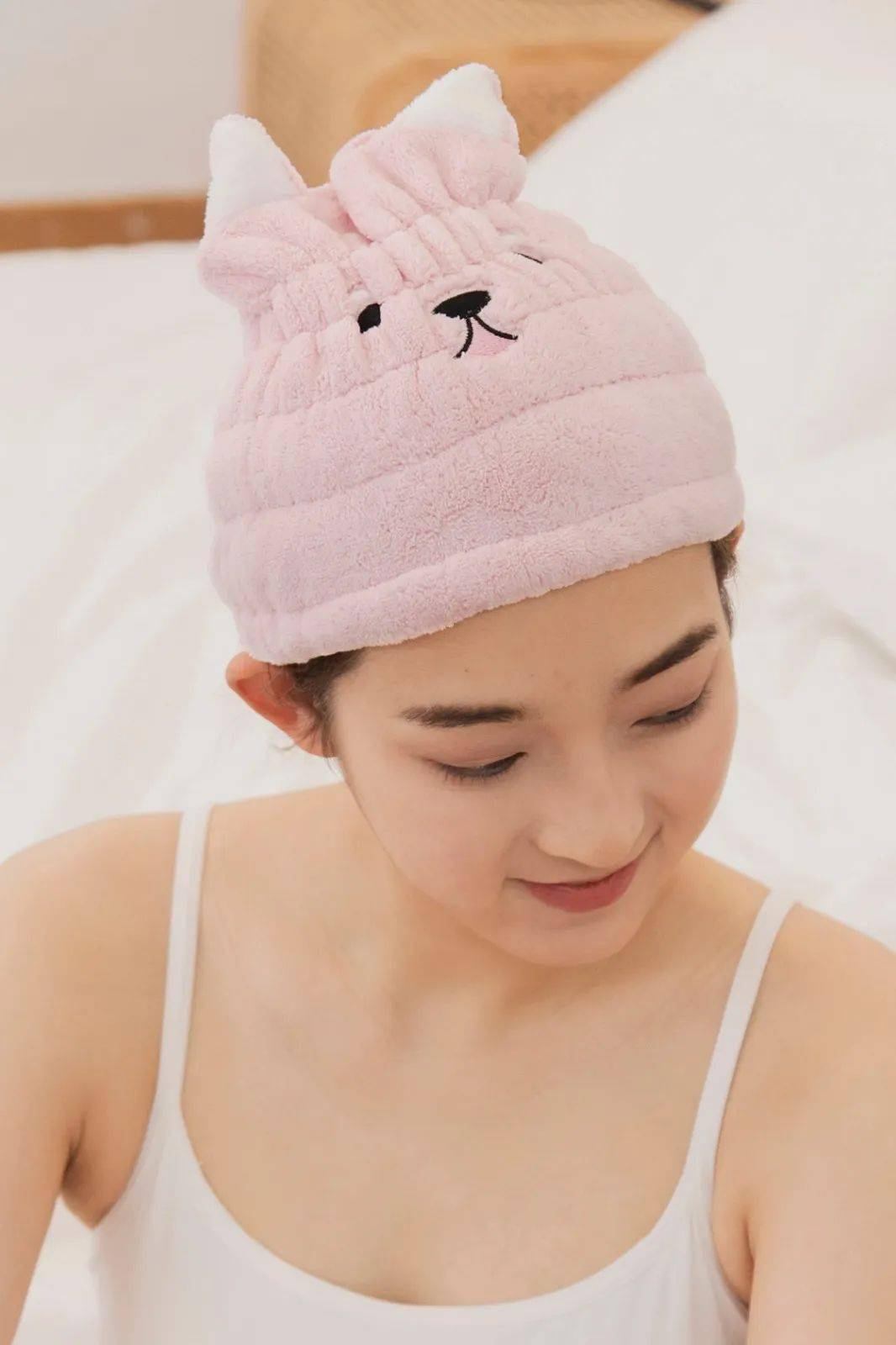 成人款|一顶“会喝水”的干发帽,头发不吹也能干!限时39元买一赠一,快抢!