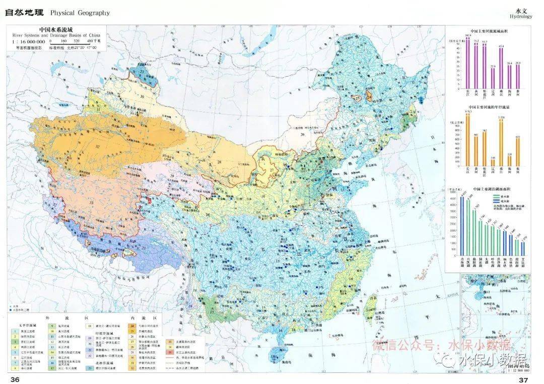 全国地质,水文,土壤,植被等自然资源区划高清大图!