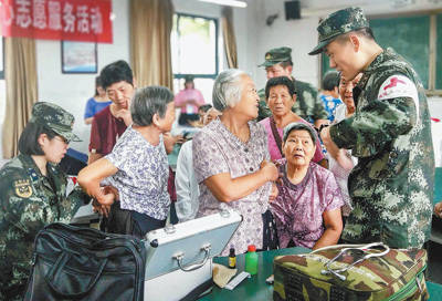 安置点|图片报道（防汛救灾 全力以赴）