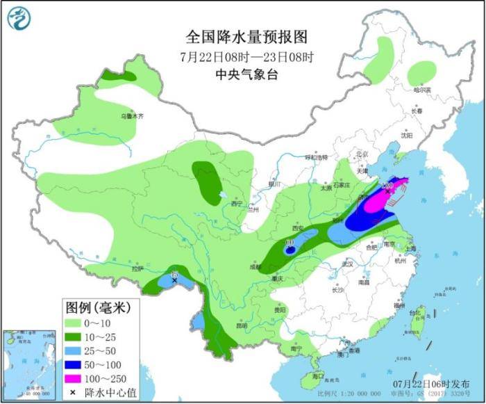 大暴雨|黄淮等地有强降雨 江南华南等地高温持续