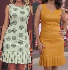 百褶|图纸丨简约沉静的百褶无袖裙