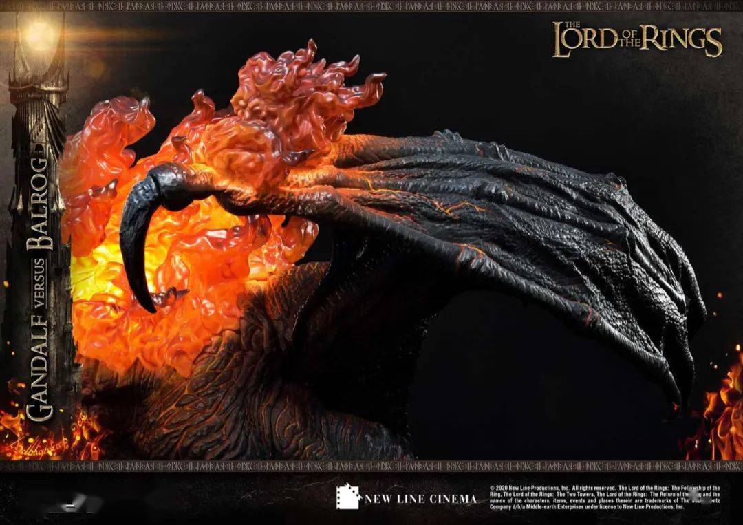 新品预定prime1studiopmlotr02ex指环王甘道夫vs炎魔