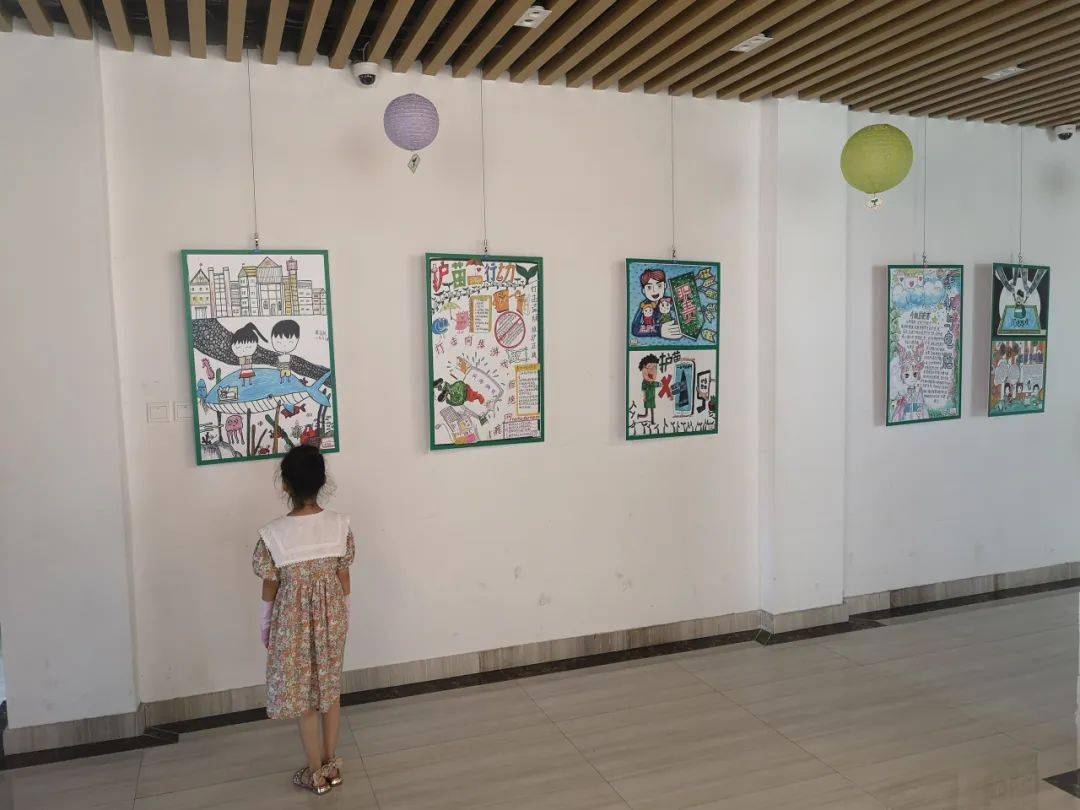展览‖ 鳌江镇"少儿护苗" 主题作品展