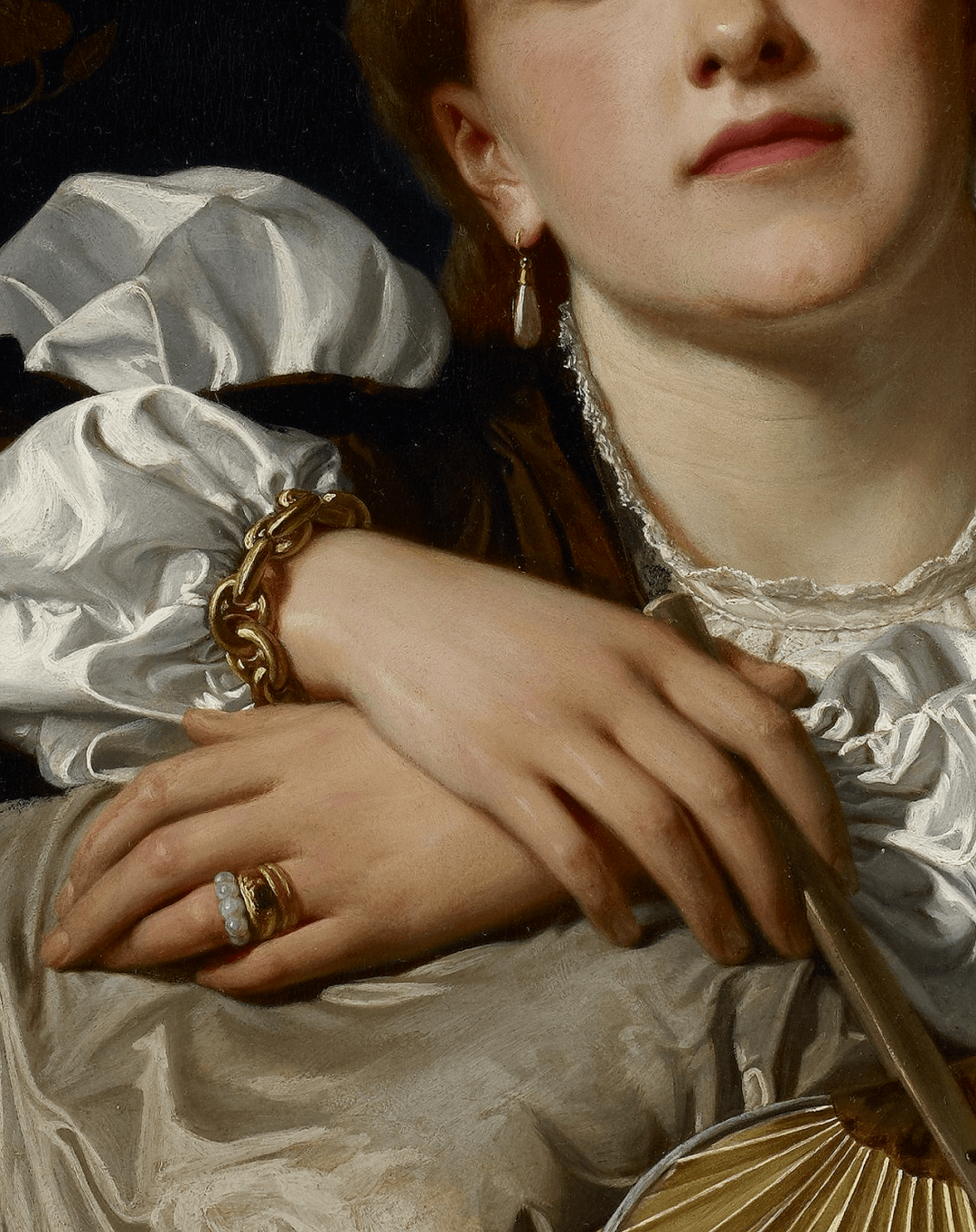 质感|放大10倍看世界名画，“变态”细节令人发指！