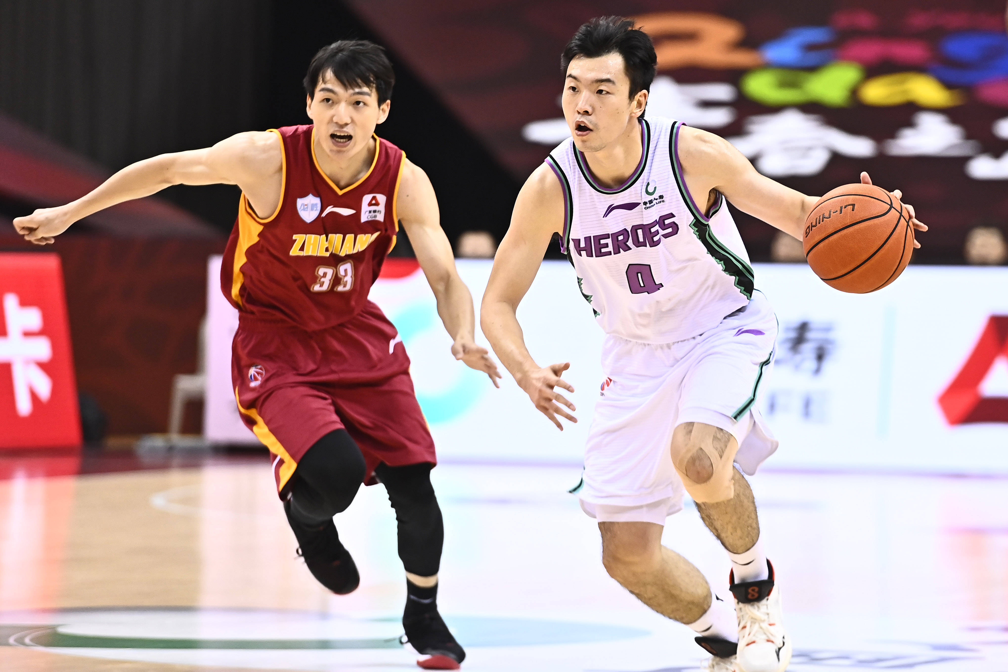 篮球——cba复赛第二阶段:山东西王不敌浙江稠州银行