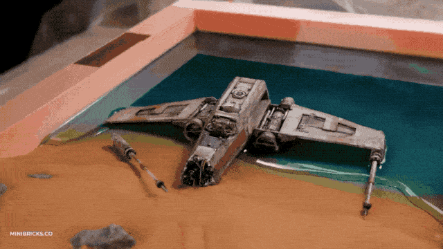 【学园】水上加水的技法,看星球大战x战机的陨落