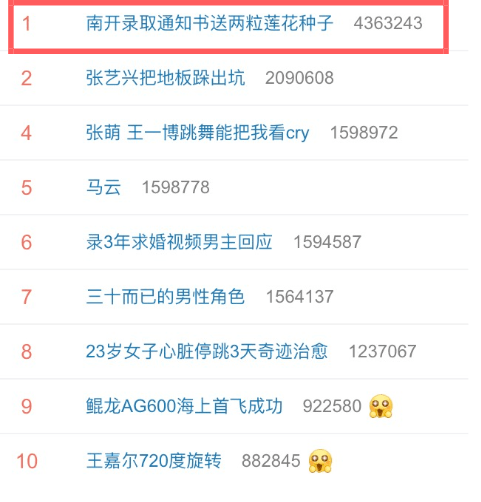 通知书|什么？南开大学录取通知书里有两粒莲花种子！