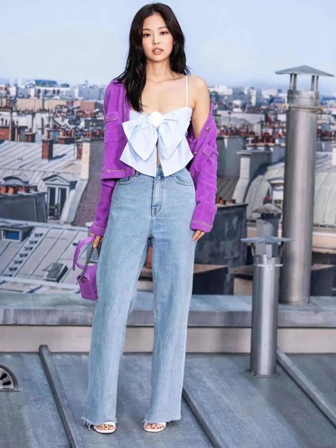 夏天|这条牛仔凉凉阔腿裤,居然成了我这个夏天的最爱!