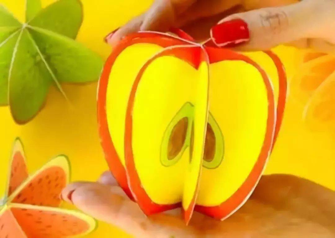 教程|孩子超喜欢哦!简单易学的水果手工教程一网打尽