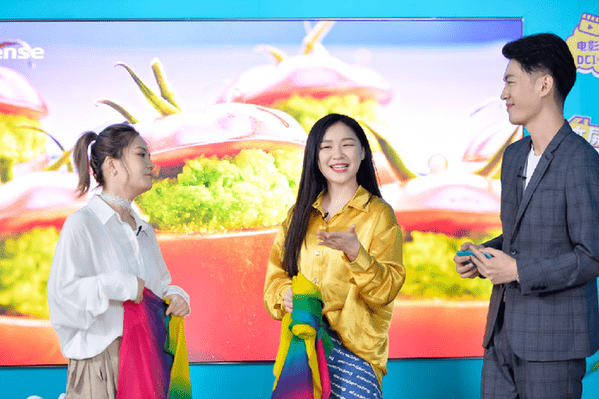 海信|直播带货卖出10万元级海信激光电视