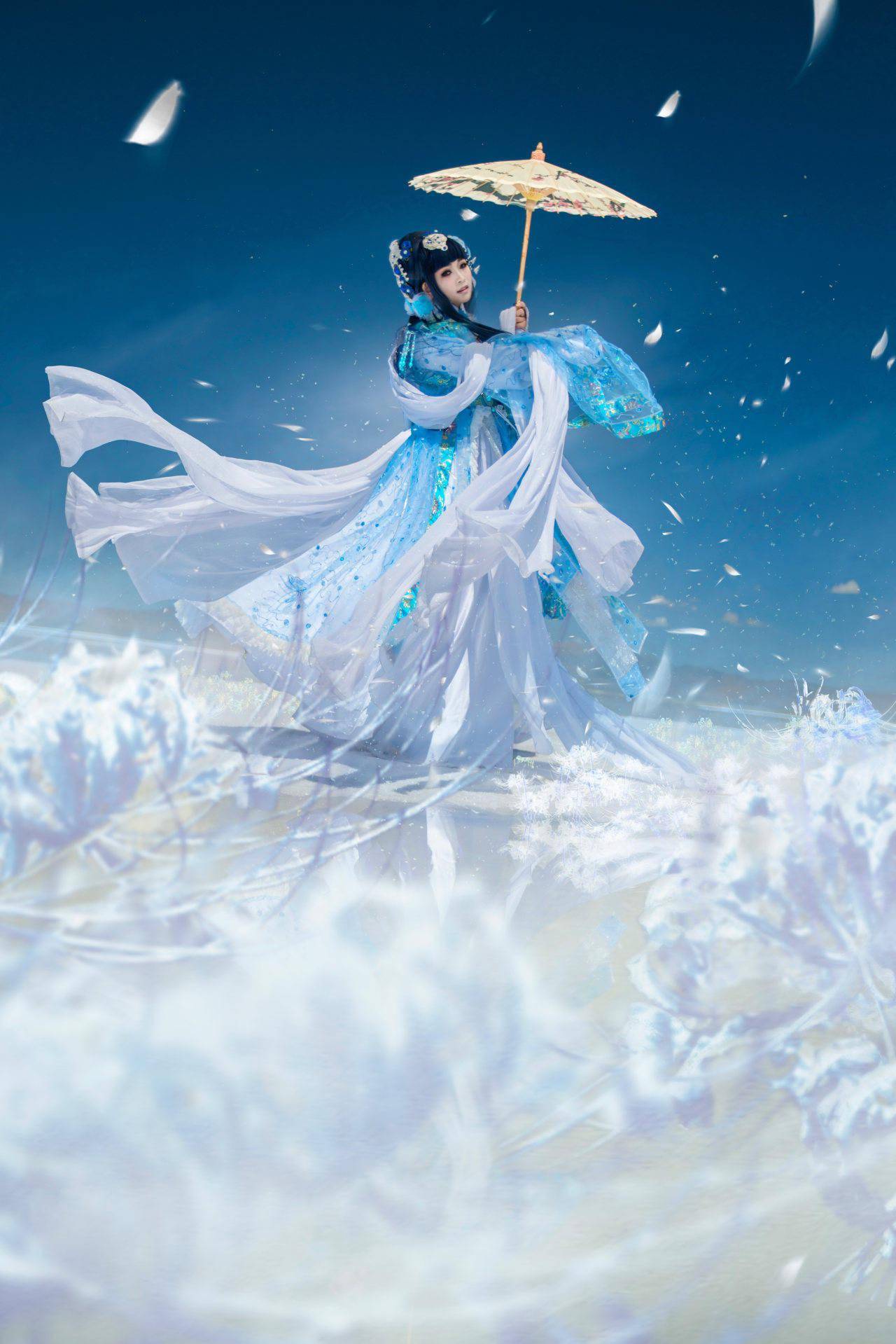 金光不布袋戏玲珑雪霏cosplay