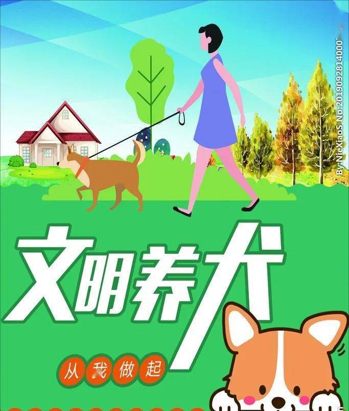 【文明创建】自觉文明养犬 共建美好家园