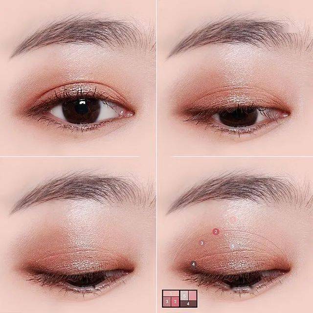 橘色|金请夏绝美回归！彩色眼影也能消肿又好看！