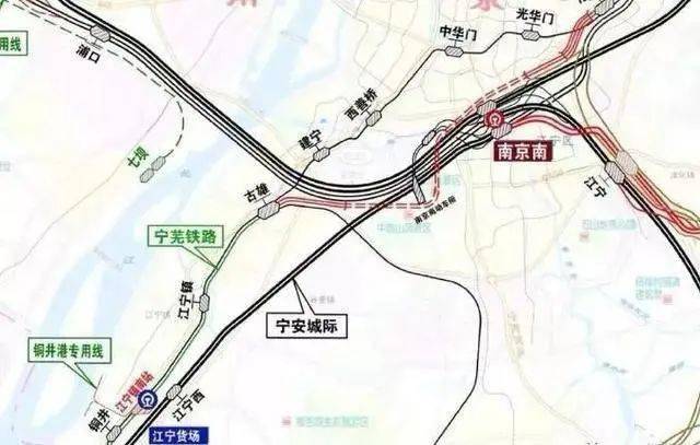 宁芜铁路复线工程环评公示 南京地铁8号线近了_改造