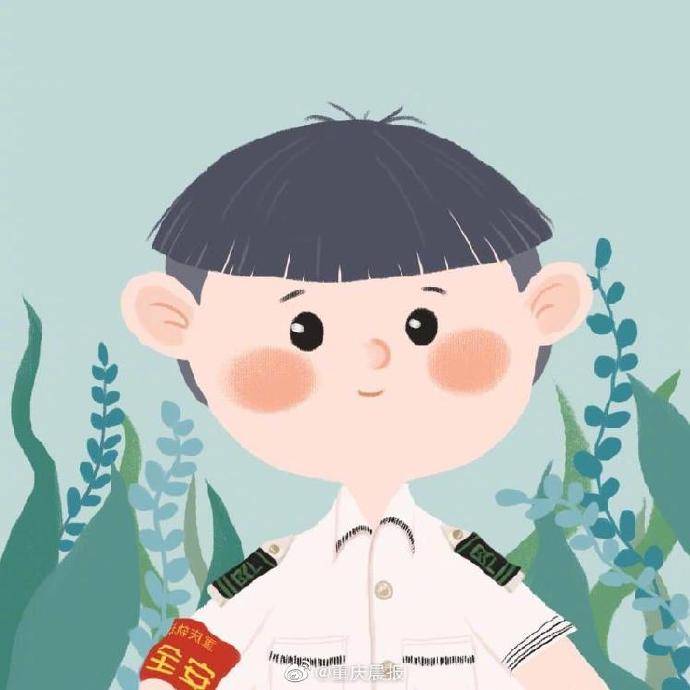 轨道|美术老师手绘轨道员工头像 网友点赞：“又萌又可爱”