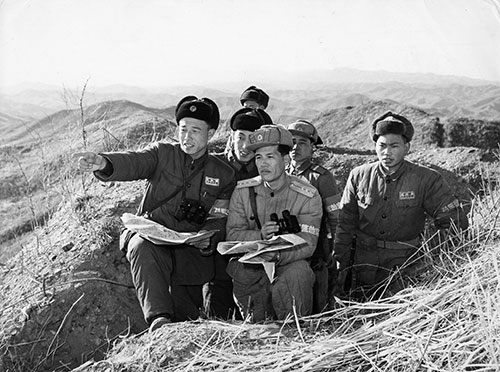 1958年3月,志愿军和朝鲜人民军.