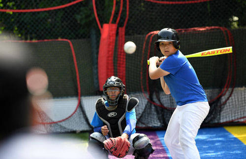 健身|“齐”心“鲁”力|全民健身——夏日里的棒球少年