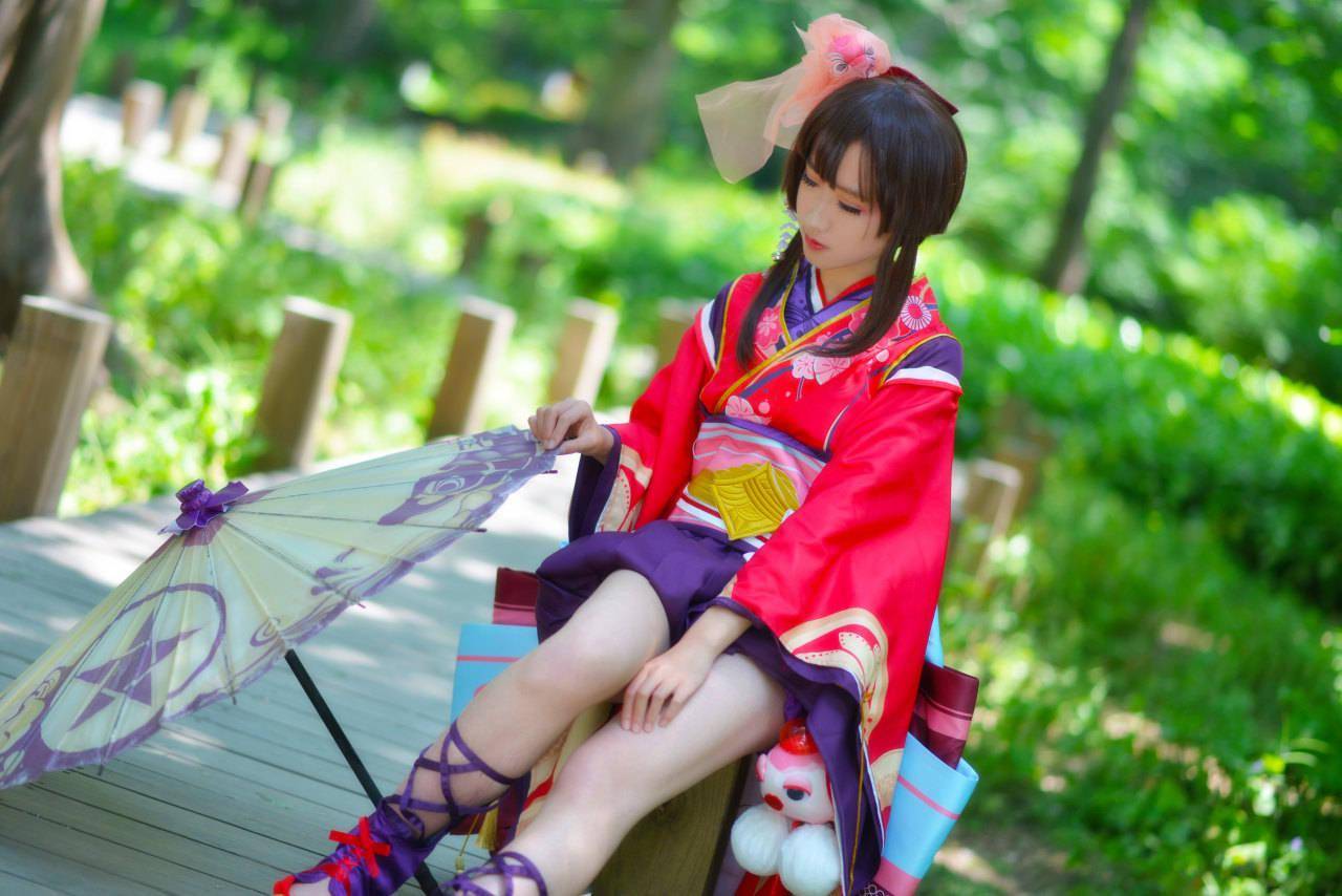 阴阳师神乐cosplay