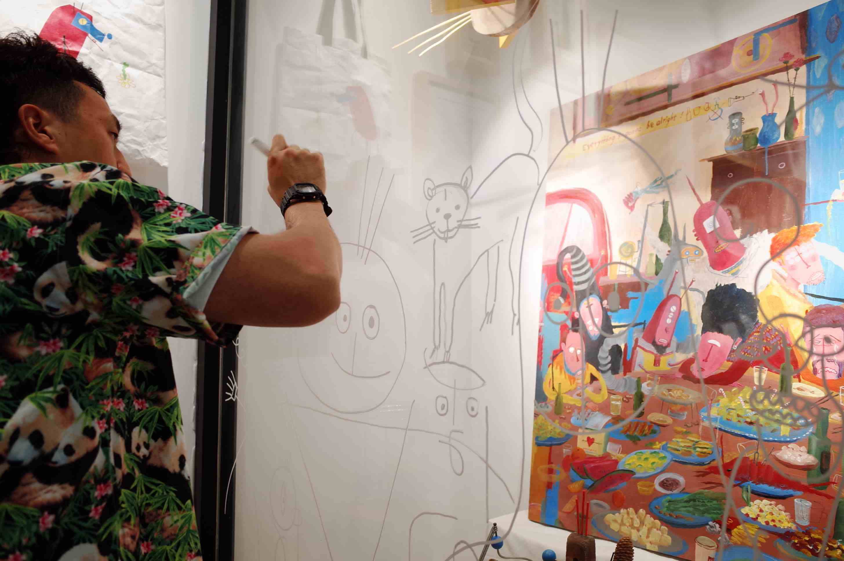 插画|上海小店故事｜一间房间，一个插画的世界