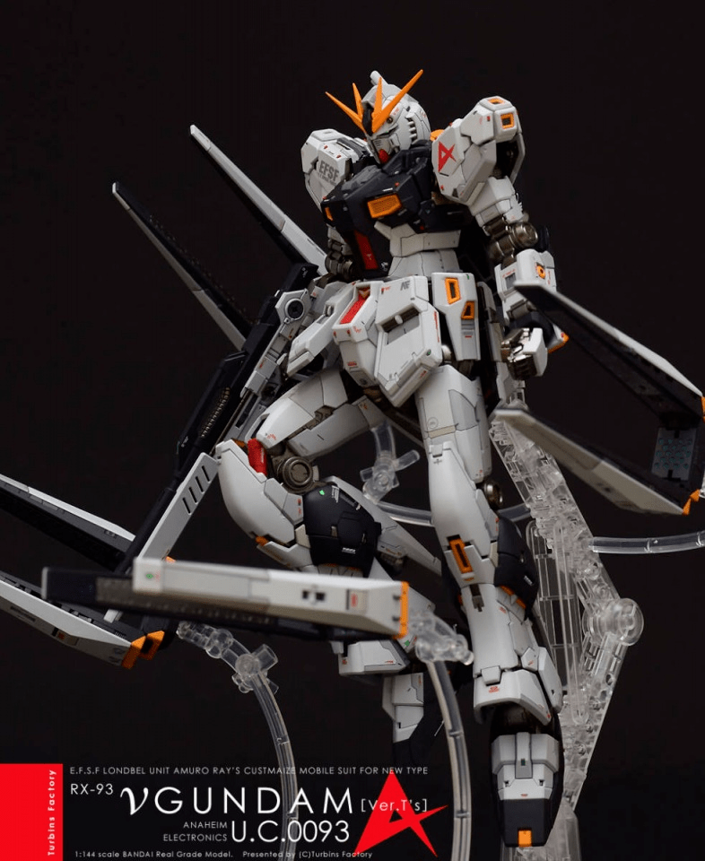 [小t高达秀]rg rx-93 υ高达