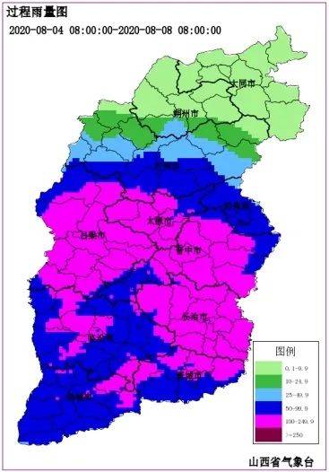 忻州|8月4日至7日山西将现最强降雨 需防山洪泥石流