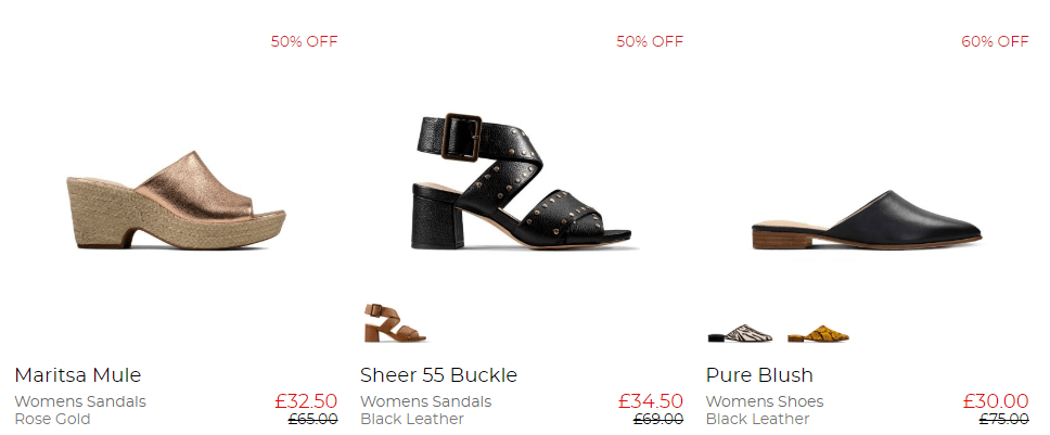 英国|超好穿的Clarks大促低至4折！舒服不磨脚的夏鞋这里挑