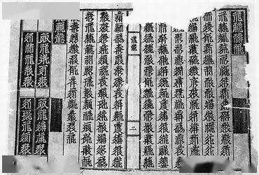 西夏文创制于1036年,是西夏(1038-1227)的官方文字,记录的主要是党项