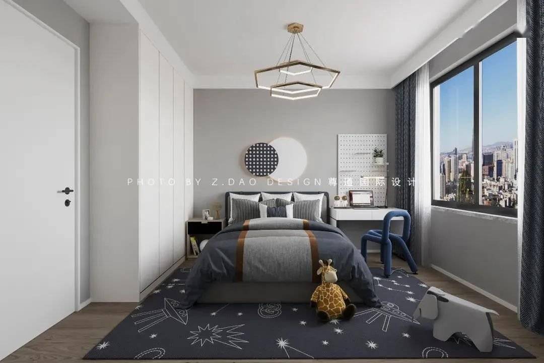 装修|大宅别墅男童房装修设计