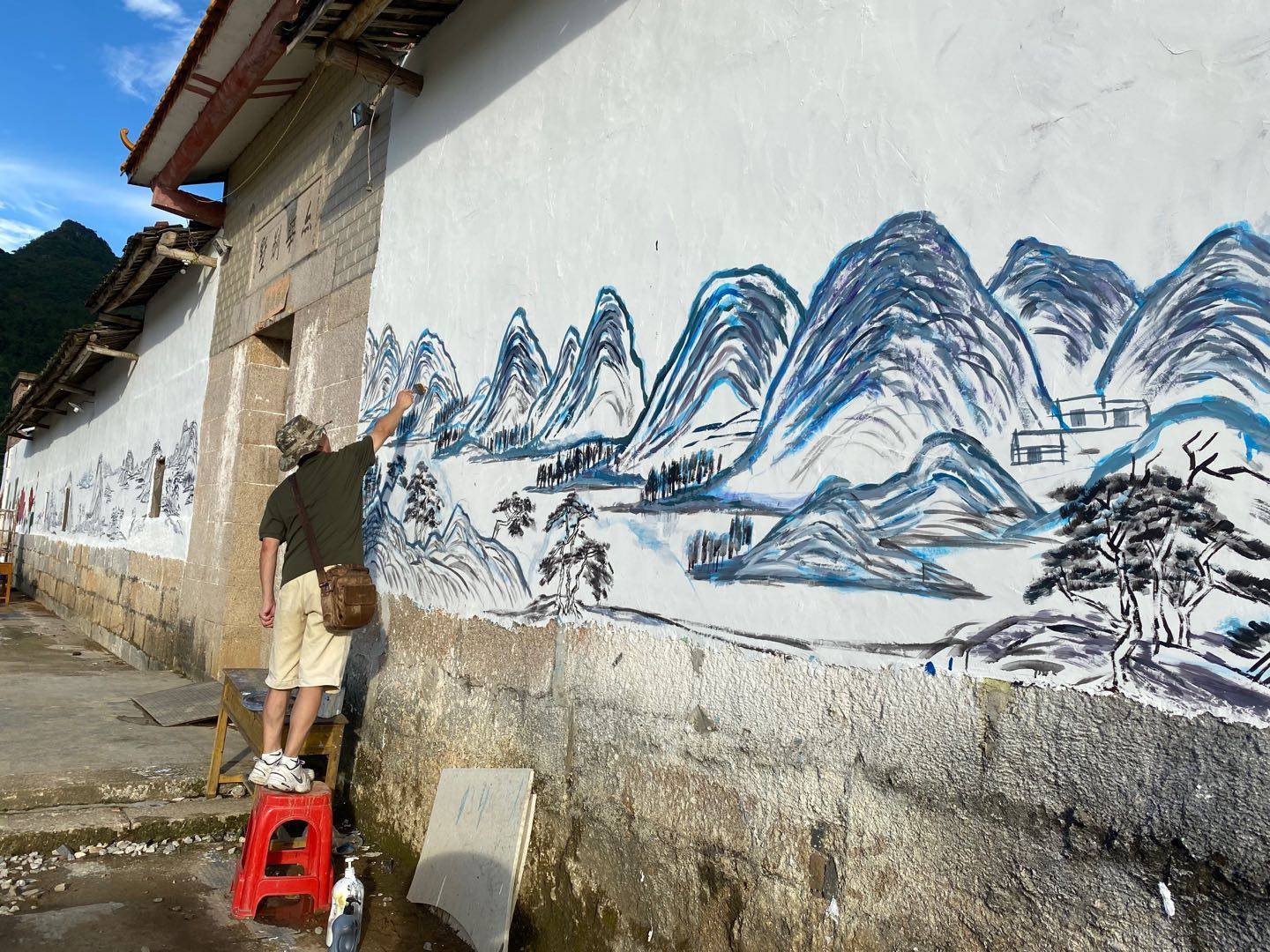 和平村|彩色青春绘制乡村名片 红色文化点亮清远和平村