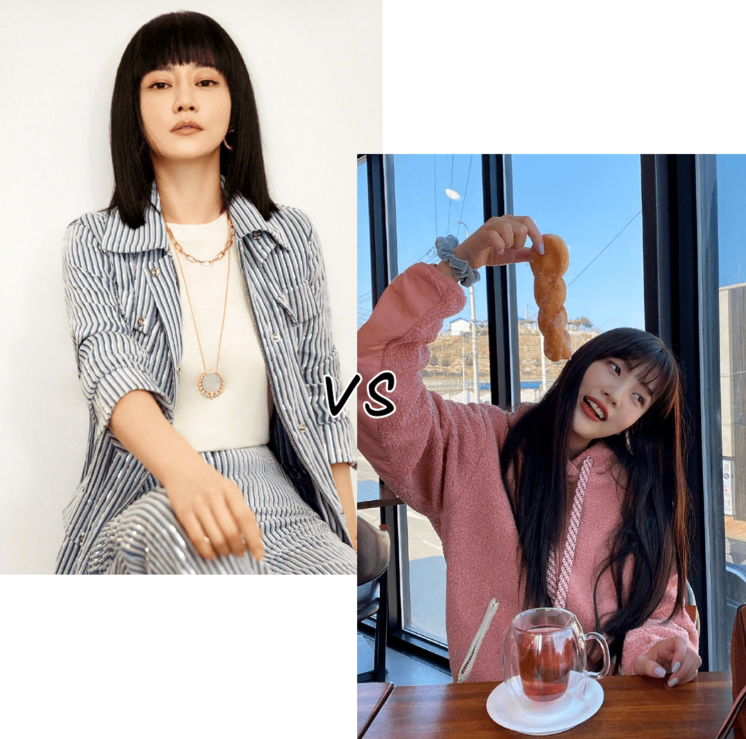 漫画|那些剪了漫画刘海的女星，都怎样了...