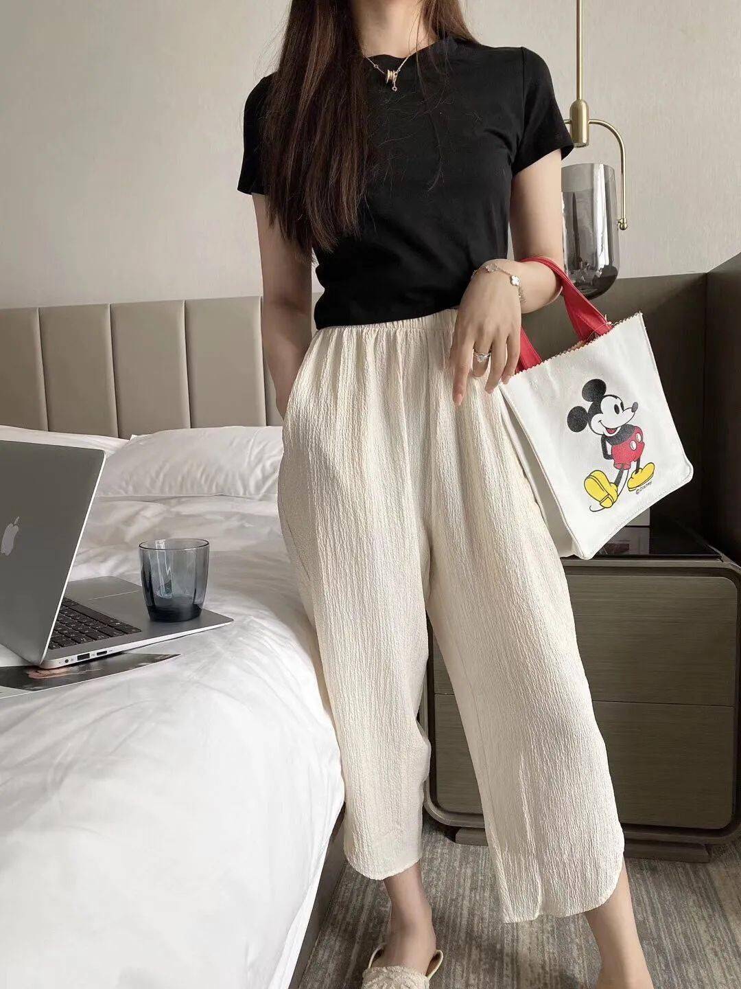 仙女|买一赠一!今夏超好穿的仙女花苞裤!藏肉、遮肚、显腿长