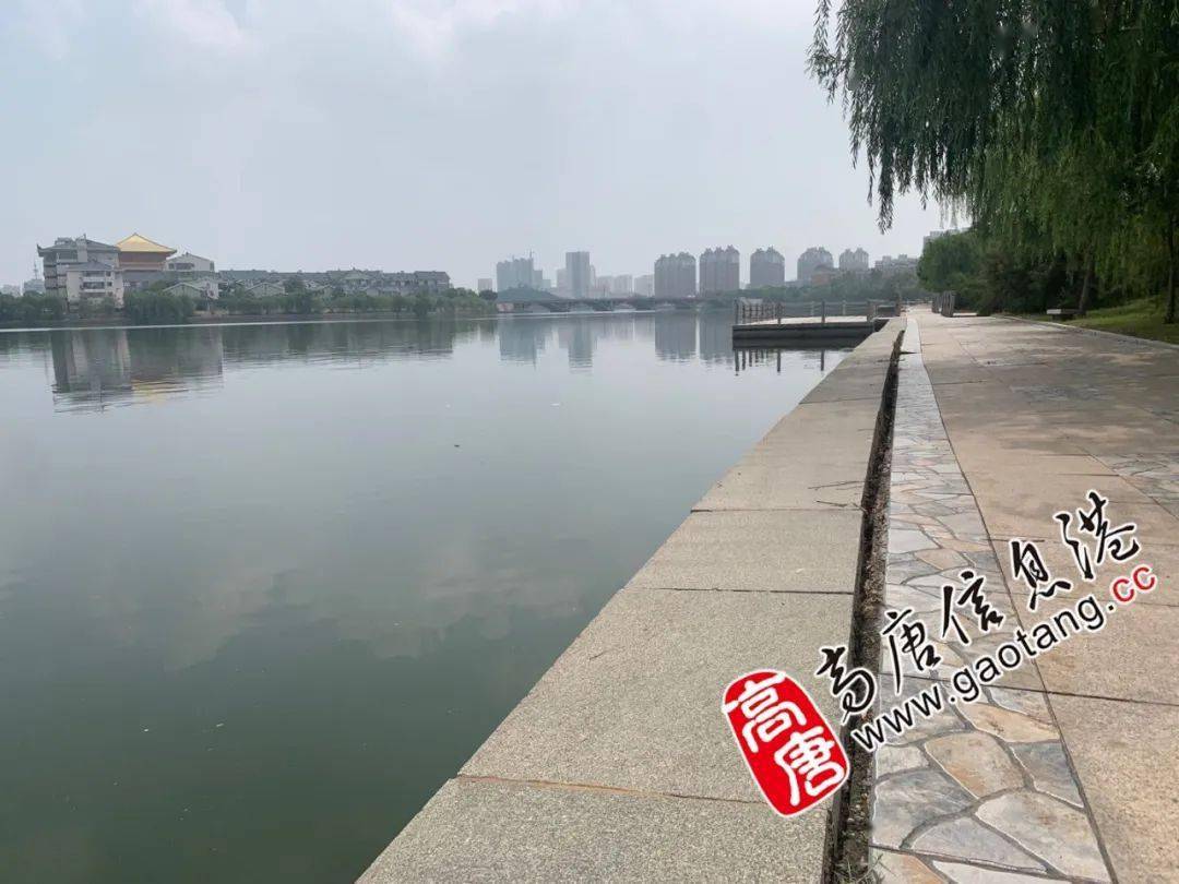 高唐:南湖堤岸倾斜存隐患,路过市民要当心!_信息港