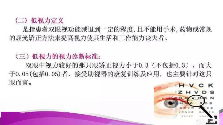 眼视光低视力康复