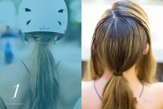 马尾|单车女孩的编发，让你带著头盔依然时尚！