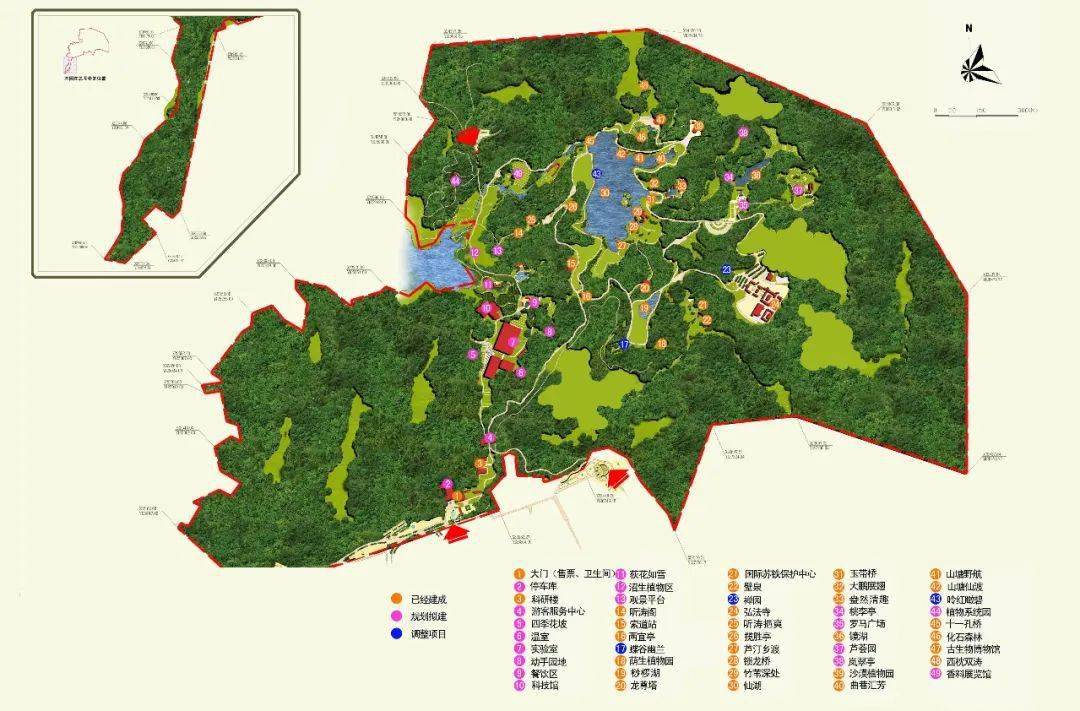 深圳特区40年,第一个城市新公园:仙湖植物园