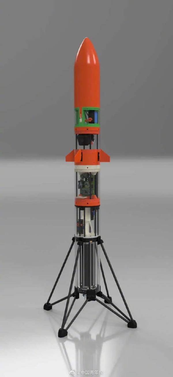 刘上|大神！00后大学生成功发射自制火箭，网友惊了...