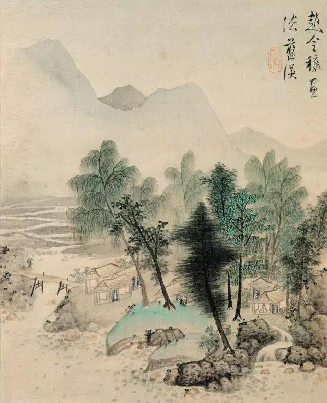 明代畫家藍瑛精品山水集萃（百一十幅）_搜狐网