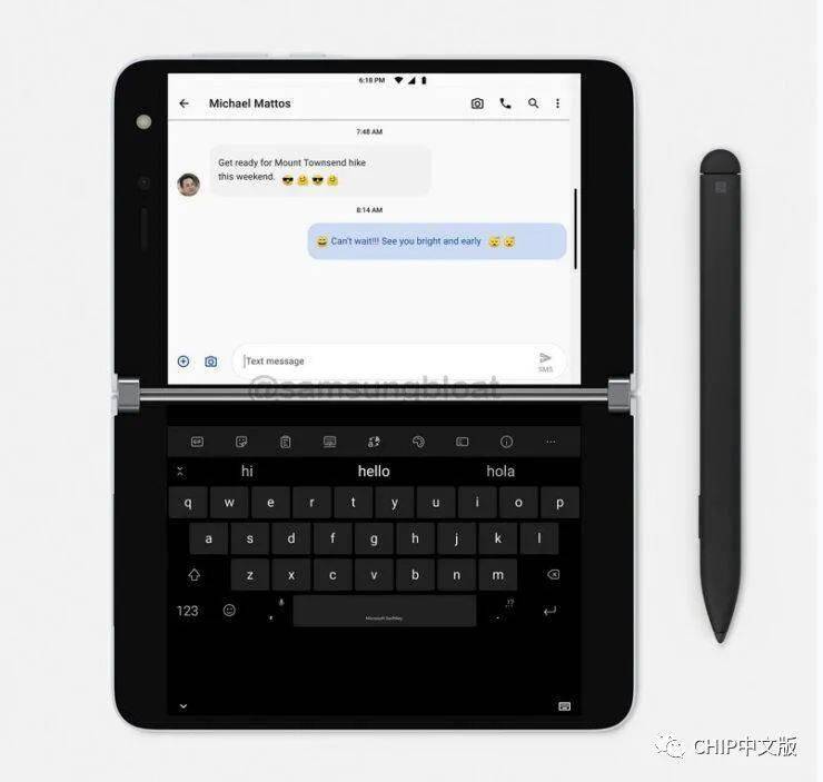 大致两周后发布？Surface Duo能否打动你？_手机搜狐网
