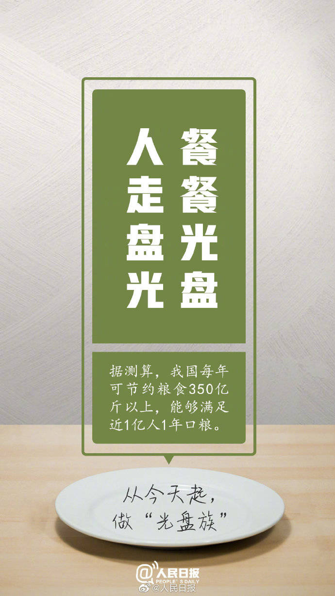 光盘|微倡议：从今天起做光盘族