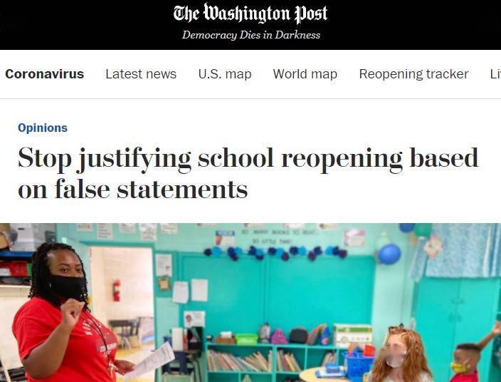 儿童|北美观察丨美国儿童新冠感染者激增 校园重启遍布陷阱