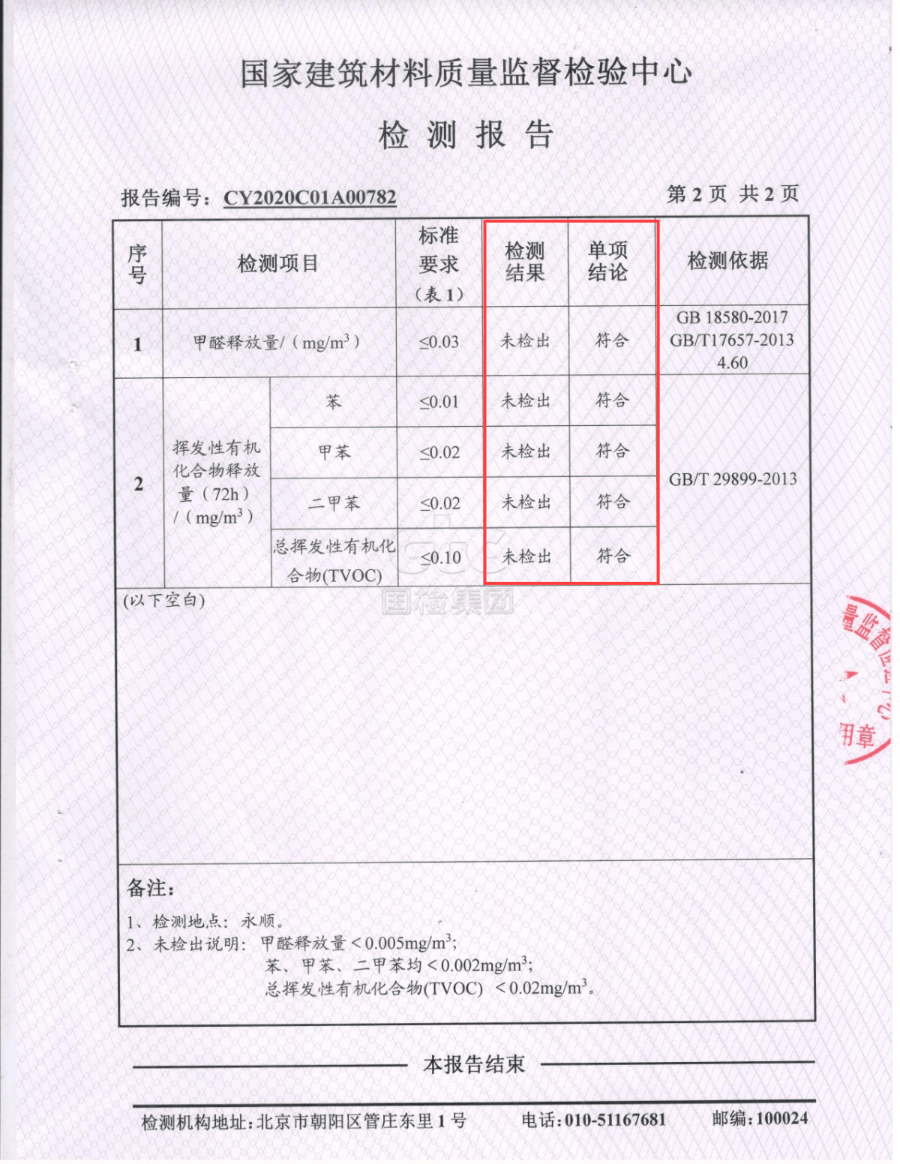 ( 浸渍纸层压木地板检测报告)