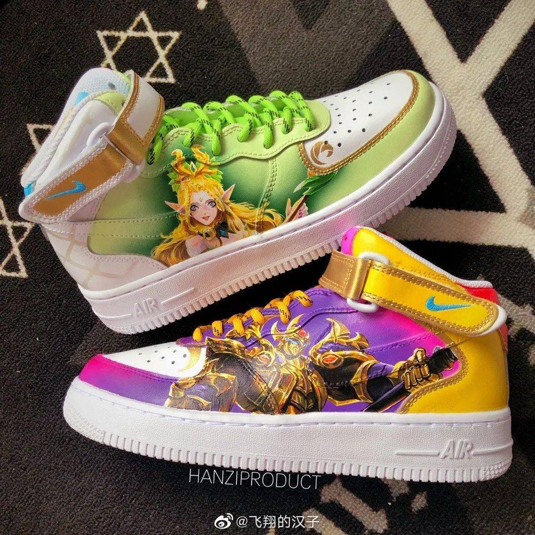 球鞋|客制最好还是放家里，以免被人说成fake丨客制球鞋采访