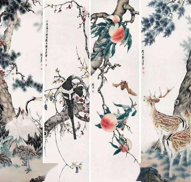 2024人気特価 一代宗师刘奎龄百幅高清图工笔画欣赏_艺术 絵画+タペストリー