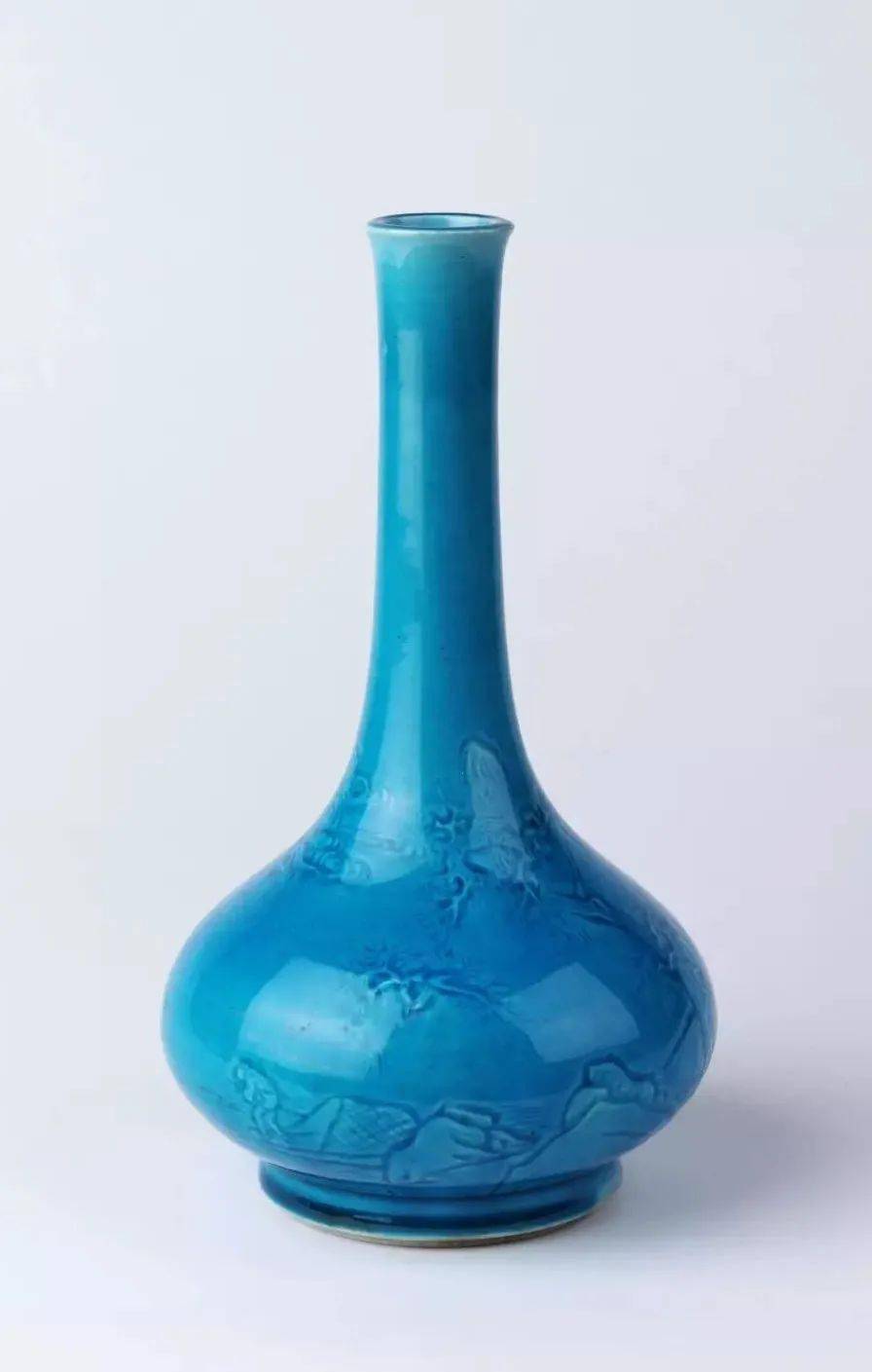 孔雀蓝釉瓷器美到窒息