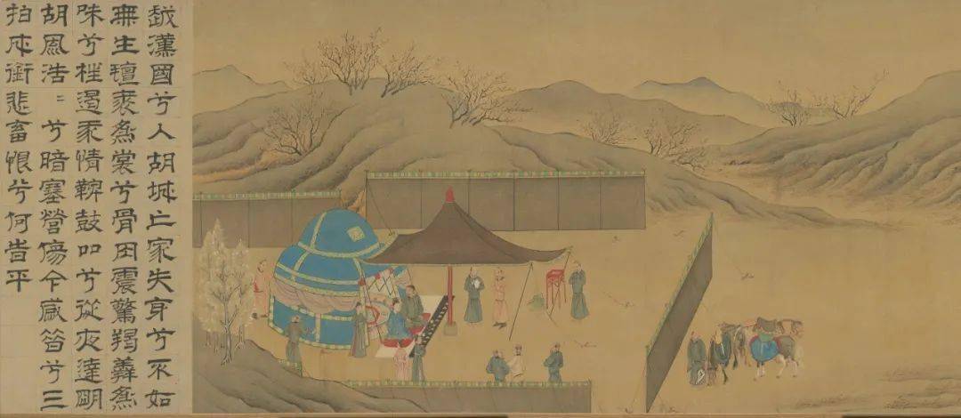 展讯出塞与归汉中国古代绘画中的丝绸之路文献展在中国丝绸博物馆举办