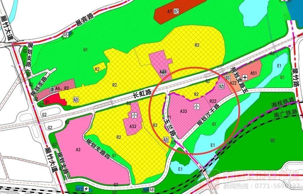 南宁凤岭片区要新增4所学校