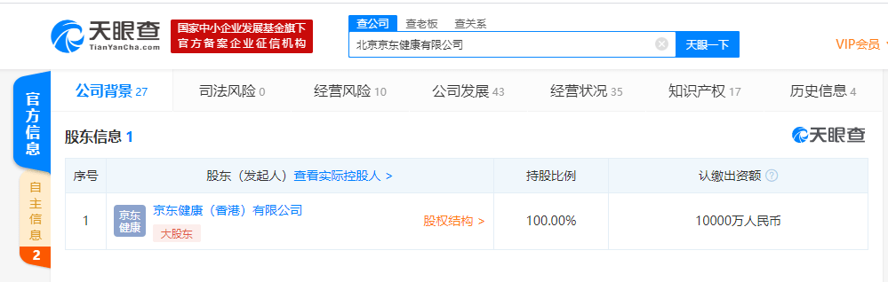 批发|京东计划分拆京东健康 最快明年香港上市
