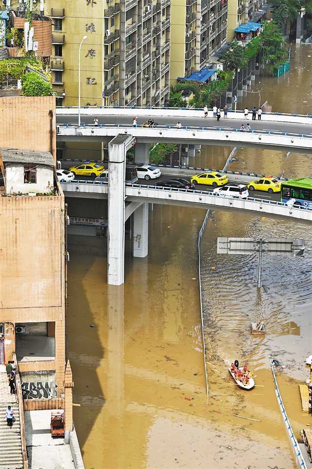长江|本轮过境洪水为何重庆是防御关键点